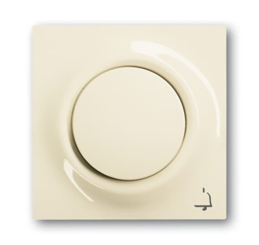 1789 KI72 Cover plate with operating knob and neon lamp
