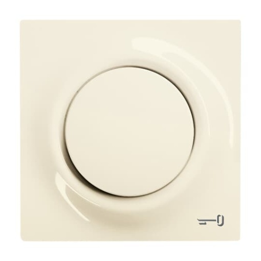 1789 TR72 Cover plate with operating knob and neon lamp