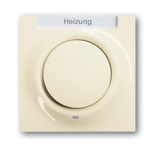 1789 H72101 Cover plate with operating knob and neon lamp