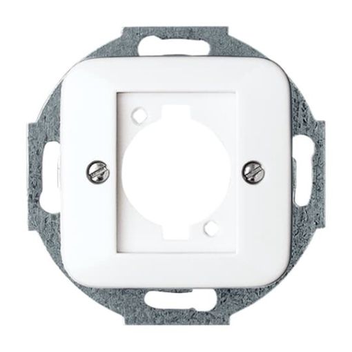 Cover plate XLR 1 gang alpine white  Reflex SI