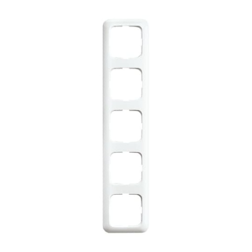 Cover frame 5gang alpine white  Reflex SI