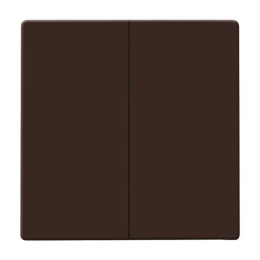 Rocker for Switchpush button, Two-part rocker brown - Allwetter 44 IP 44