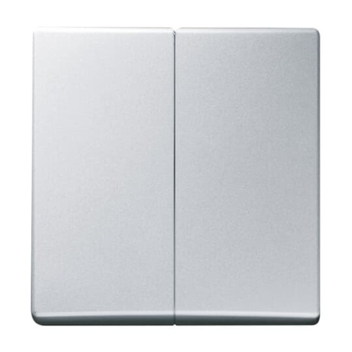 Rocker None for Switchpush button, Two-part rocker aluminium silver - Allwetter 44 IP 44
