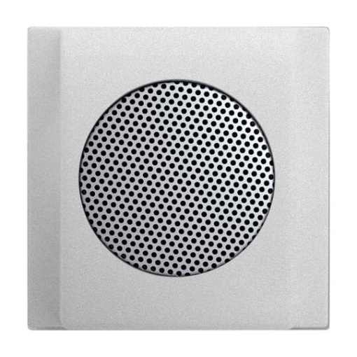 Cover plate Loudspeaker aluminium - impuls
