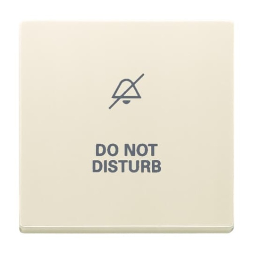 Rocker with legend DND for Switchpush button, Single rocker ivory white - Platform 63