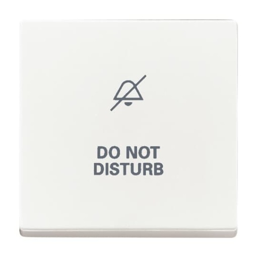 Rocker with legend DND for Switchpush button, Single rocker studio white - Platform 63