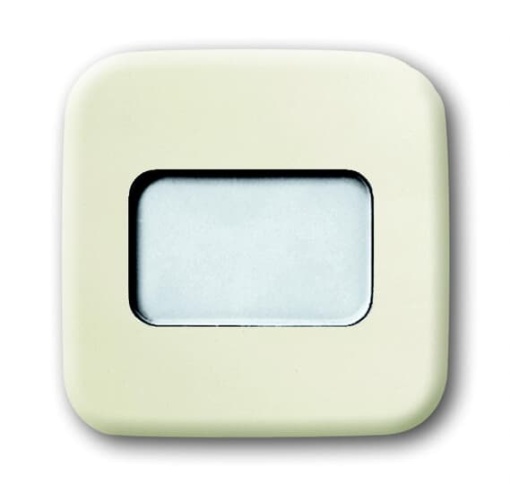Mechanical Controls Label space for Switchpush button, Single rocker white - Busch-Duro 2000 SI