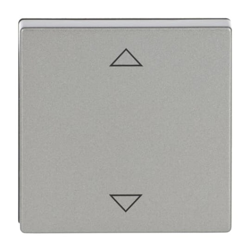 Control Element Symbol "arrows" for Venetian blind grey metallic - Platform 63