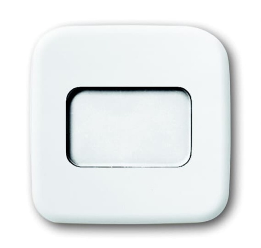 Rocker with labelling field Label space for Switchpush button, Single rocker alpine white - Reflex SI