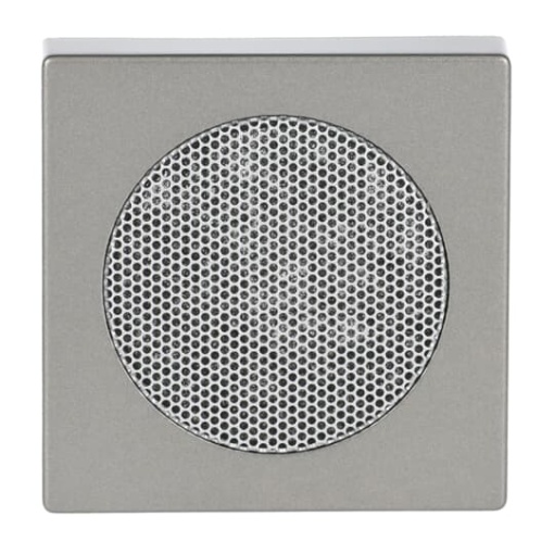 Cover plate Loudspeaker grey metallic - Platform 63