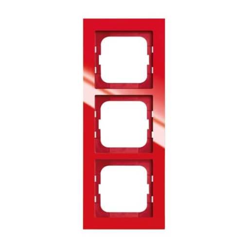Cover frame 3gang red  Buschaxcent