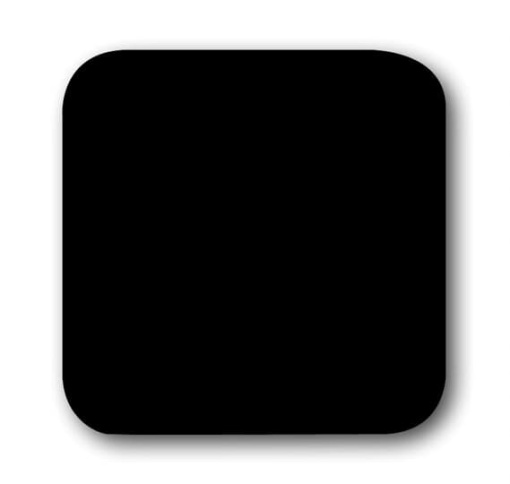 Mechanical Controls None for Switchpush button, Single rocker black - Reflex SI