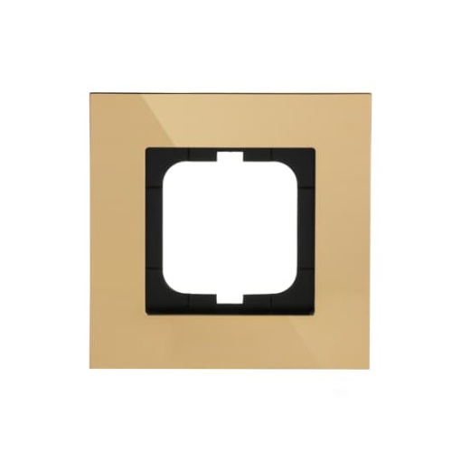 Cover frame 1gangs gold  carat