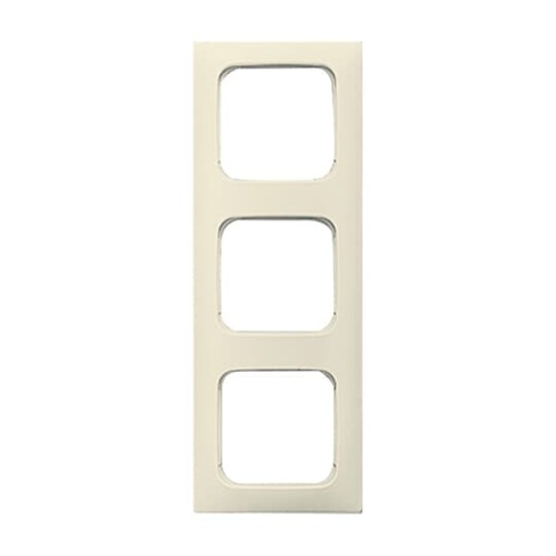 Cover frame 3gang white  BuschDuro 2000 SI Linear