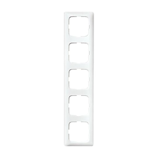 Cover frame 5gang alpine white  Reflex SI Linear