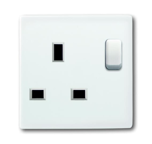 Socket Outlets aluminium silver   Platform 63