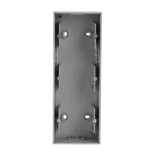 Mounting Box 3 gang aluminium silver  future linear