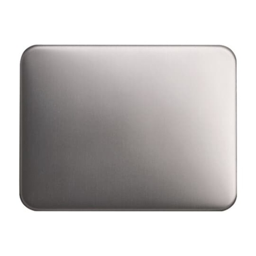 Rocker None for Switchpush button, Single rocker platinum - alpha