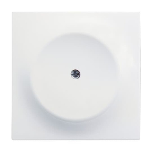 Cover plate Blind cap 1 gang 0 gang with Mounting plate studio white matt  impuls