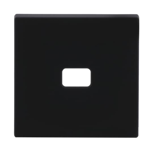 Rocker open for red pull button calotte for Push switch Pull cord black matt  Platform 63