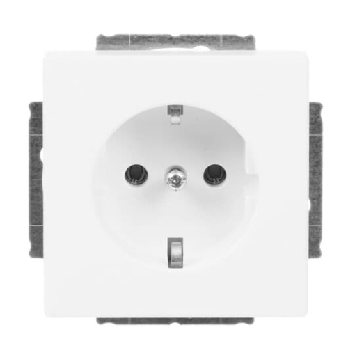 SCHUKO socket insert studio white matt  - Platform 63