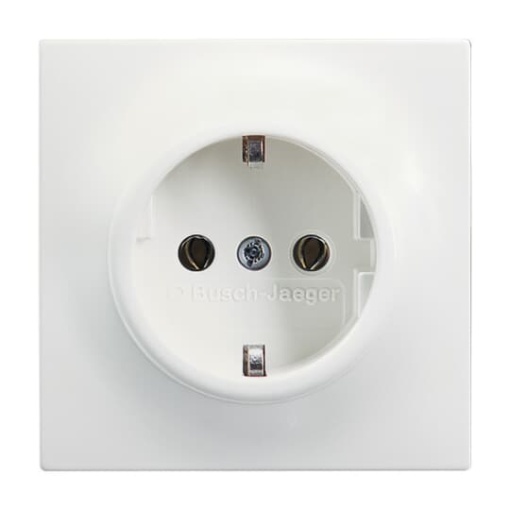 SCHUKO socket insert studio white matt  - impuls
