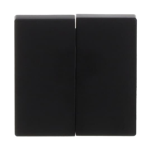 Rocker None for Switchpush button, Two-part rocker black matt - Platform 63