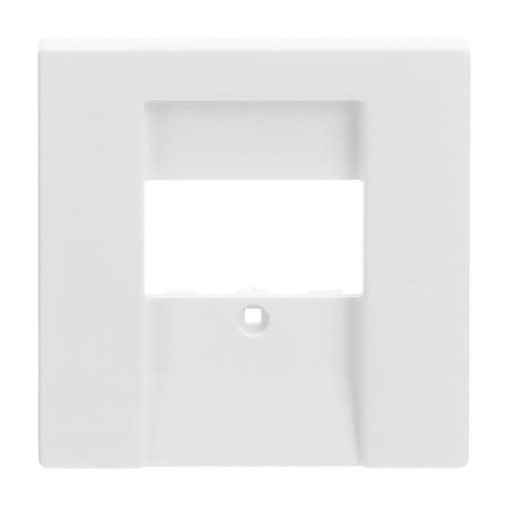 Cover plate 10 Gigabit Ethernet 1 gang studio white matt - Platform 63