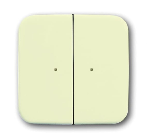 WaveLine Wall sensor 2 channel Wireless white  BuschDuro 2000 SI