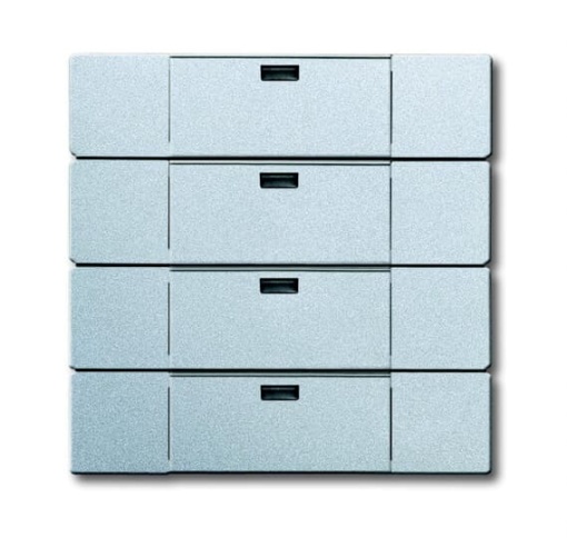 WaveLine Wall sensor 4 channel Wireless aluminium silver  Platform 63