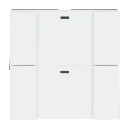 WaveLine Wall sensor 2gang 2 channel Wireless studio white  Platform 63