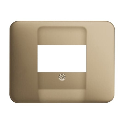 Cover plate TAE; UAE  TAE; USB  VGA  HDMI  loudspeaker 1 gang bronze - alpha