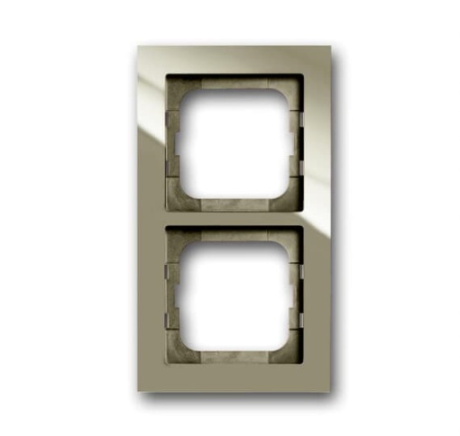 Cover frame 2gang maisonbeige  Buschaxcent