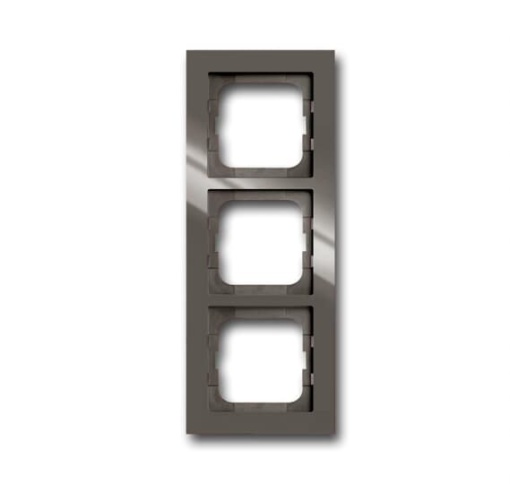 Cover frame 3gang entrée grey  Buschaxcent