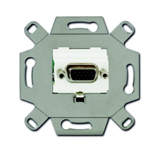 Flush Mounted Inserts USB 1gang alpine white