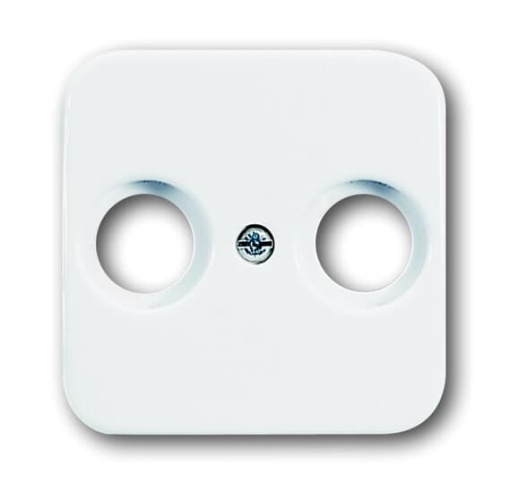 Data  Telecommunication  Antenna SAT 2 gang alpine white - Reflex SI