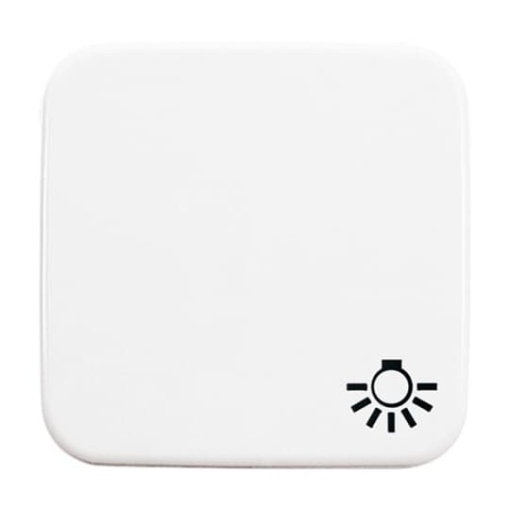 Mechanical Controls Symbol light for Switchpush button Single rocker alpine white  Reflex SI