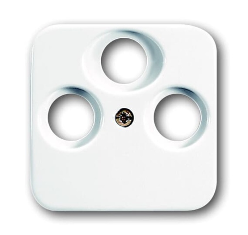 Data  Telecommunication  Antenna SAT 3 gang alpine white - Reflex SI