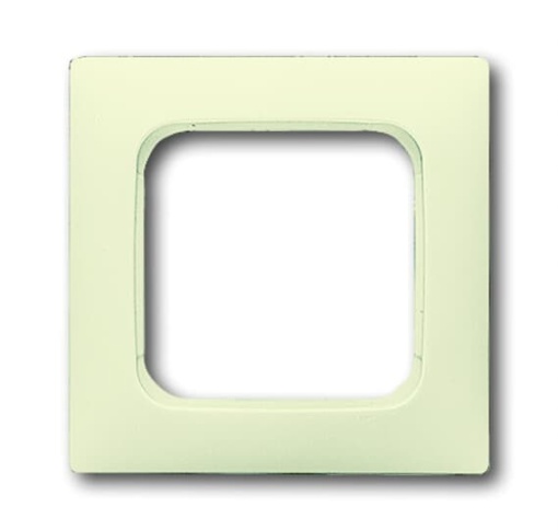 Cover frame 1gang white  BuschDuro 2000 SI Linear