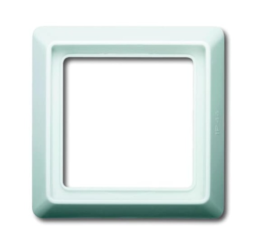 Cover frame 1gangs alpine white  Allwetter 44 IP 44
