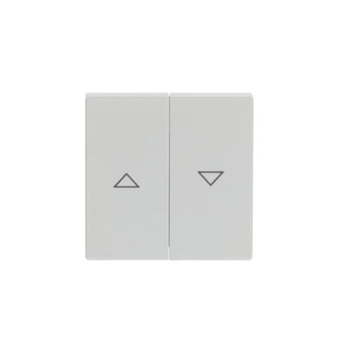 Accessories Symbol arrows 2 gangs for Venetian blind Twopart rocker studio white  Platform 63