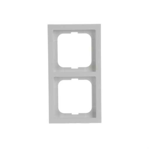 Cover frame 2gang studio white  future linear