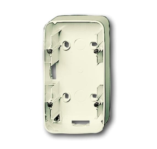 Mounting Box 2 gang white  BuschDuro 2000 SI