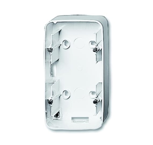 Mounting Box 2 gang alpine white  Reflex SI