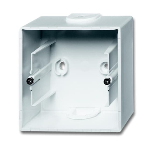 Mounting Box 1 gang studio white  future linear