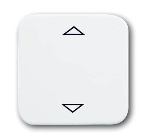 Electronic Controls Symbol "arrows" for Venetian blind One-part rocker alpine white - Reflex SI