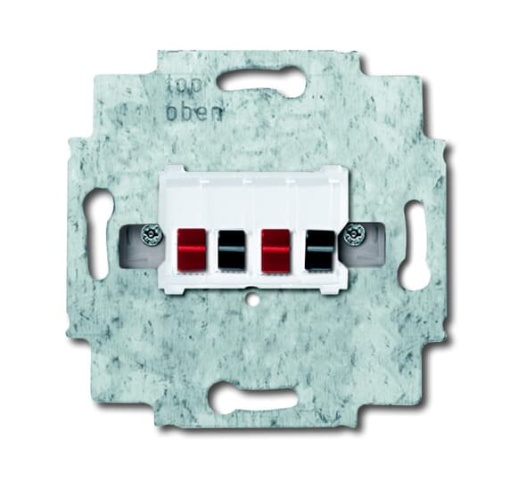 USB connection box Loudspeaker 4gang alpine white