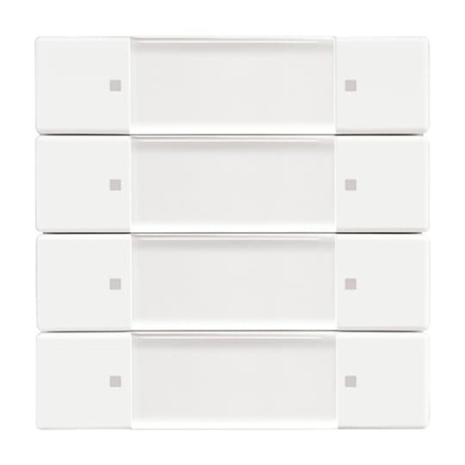 Control Element for Switchdimmer Zigbee 4gang Radio Control studio white - 63x63