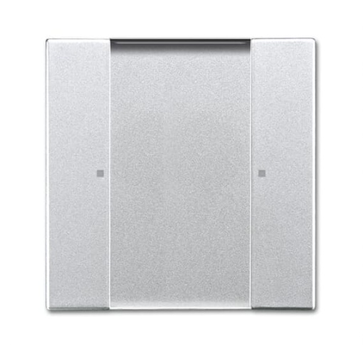 Wall sensor for ZigBee Light Link 1 channel 1gang Radio Control aluminium silver  63x63