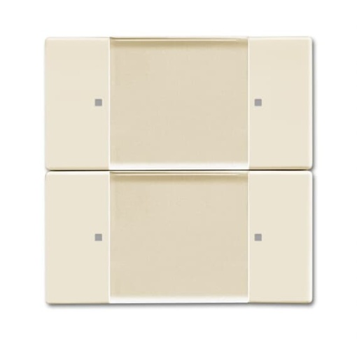 Wall sensor Zigbee 2 channel 2gang Radio Control ivory white  63x63